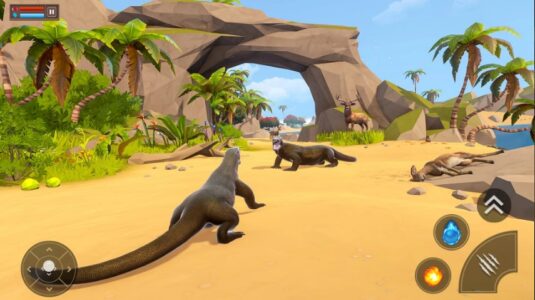 Screenshot Komodo Dragon : Dragon Games Mod APK