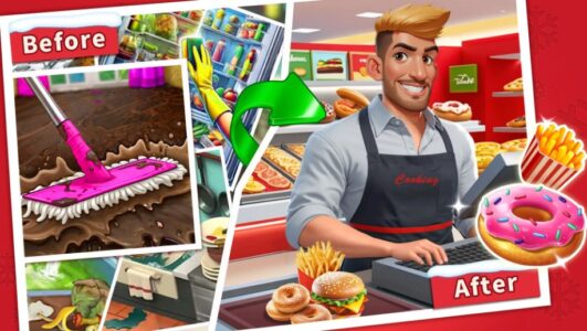 Screenshot Cooking Center Mod APK