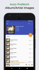 Screenshot Omnia Music Player Mod APK