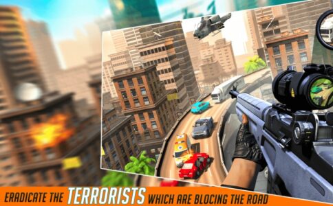 Screenshot Sniper War Offline Shooting Mod APK