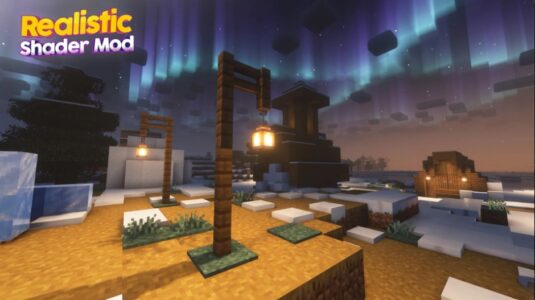 Screenshot Realistic Shader Mod Minecraft Mod APK