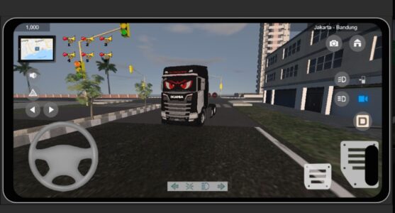 Screenshot Truck Galen Strobo Mata Mod APK