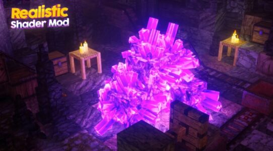 Screenshot Realistic Shader Mod Minecraft Mod APK