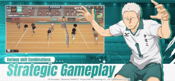 Screenshot HAIKYU!! TOUCH THE DREAM Mod APK