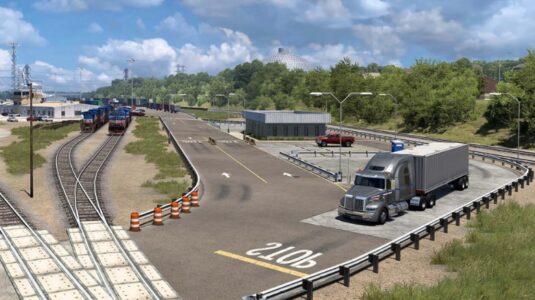 Screenshot Truck Simulator: Euro Trucker Mod APK