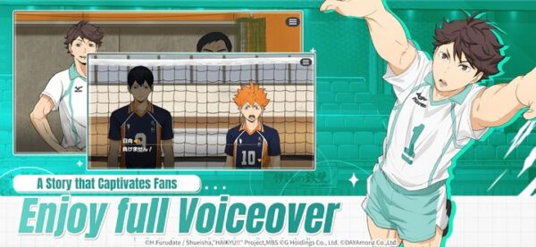 Screenshot HAIKYU!! TOUCH THE DREAM Mod APK