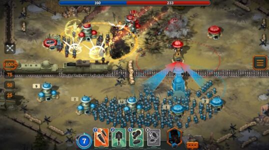 Screenshot Bunker Wars: WW1 RTS Game Mod APK