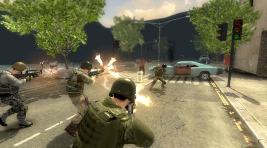 Screenshot TOTAL ASSAULT: Zombie Massacre Mod APK