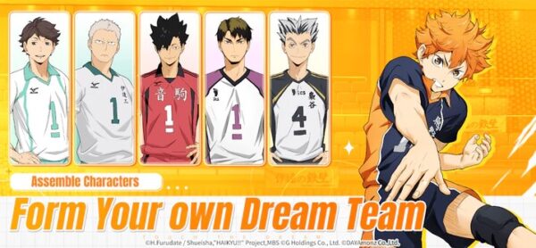 Screenshot HAIKYU!! TOUCH THE DREAM Mod APK