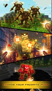 Screenshot Zombie Craft War: Pixel Gun 3D Mod APK