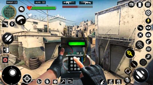 Screenshot Commando Shooting Strike Games Mod APK