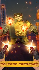 Screenshot Zombie Craft War: Pixel Gun 3D Mod APK