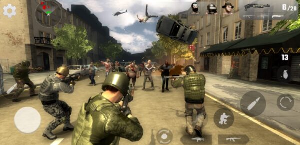 Screenshot TOTAL ASSAULT: Zombie Massacre Mod APK