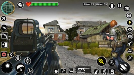 Screenshot Commando Shooting Strike Games Mod APK