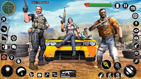 Screenshot Commando Shooting Strike Games Mod APK