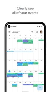 Screenshot Google Calendar Mod APK