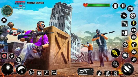 Screenshot Commando Shooting Strike Games Mod APK