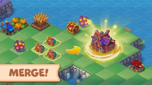 Screenshot Mergest Kingdom: Merge Puzzle Mod APK