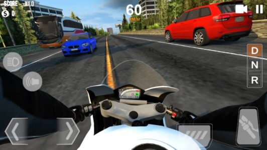 Screenshot Traffic Moto Racing 2024 Mod APK