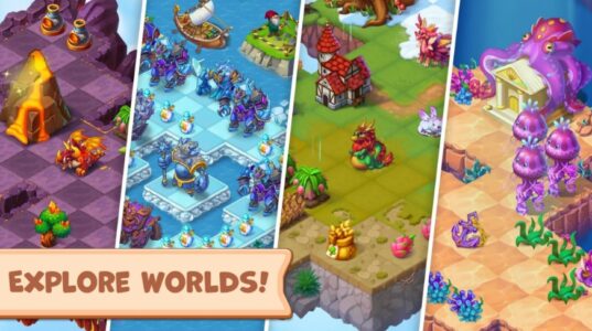 Screenshot Mergest Kingdom: Merge Puzzle Mod APK