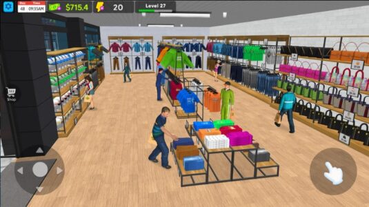 Screenshot Garments Shop - Simulator Game Mod APK