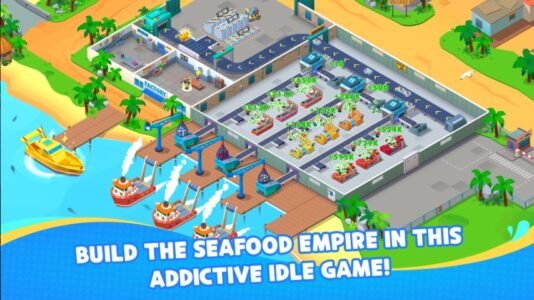 Screenshot Seafood Inc - Tycoon Mod APK