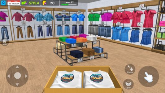 Screenshot Garments Shop - Simulator Game Mod APK