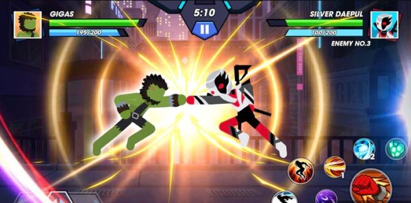 Screenshot Stickman Ragdoll Fighter Mod APK