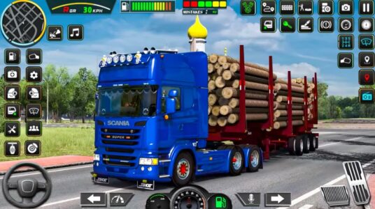 Screenshot Ultimate Euro Truck Driving Mod APK