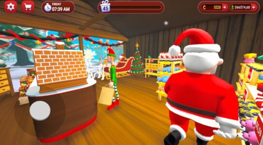 Screenshot Christmas Store Simulator 3D Mod APK