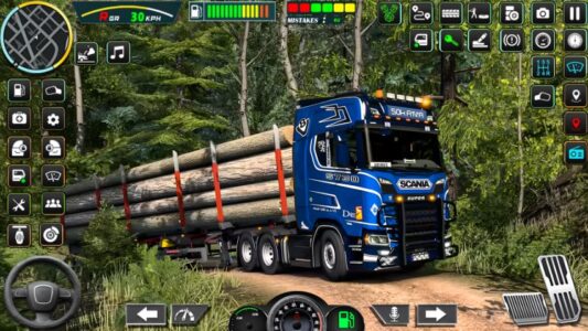 Screenshot Ultimate Euro Truck Driving Mod APK