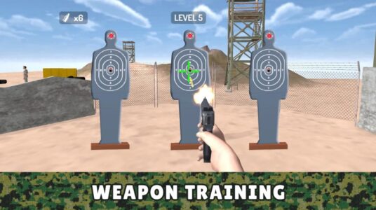 Screenshot Military Academy 3D Mod APK