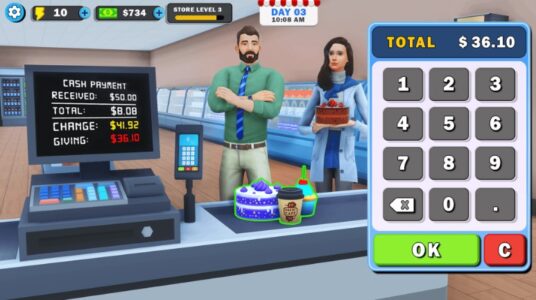 Screenshot Bakery Supermart Simulator Mod APK