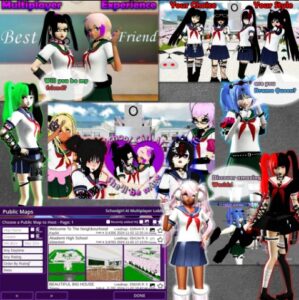 Screenshot SchoolGirl AI 3D Anime Sandbox Mod APK