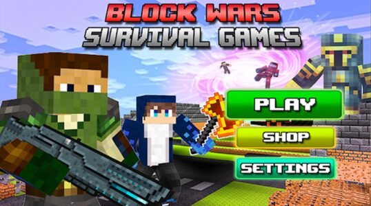 Screenshot Block Wars Survival Games Mod APK