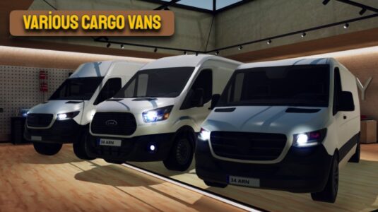 Screenshot Cargo Van Simulator Mod APK