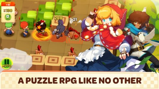 Screenshot We Are Friends: Puzzle RPG Mod APK