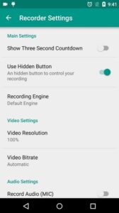 Screenshot ADV Screen Recorder Mod APK