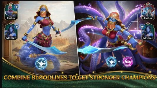 Screenshot Bloodline: Raise Your Legend Mod APK