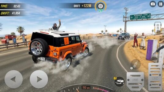 Screenshot Highway Drifting Car Games 3D Mod APK