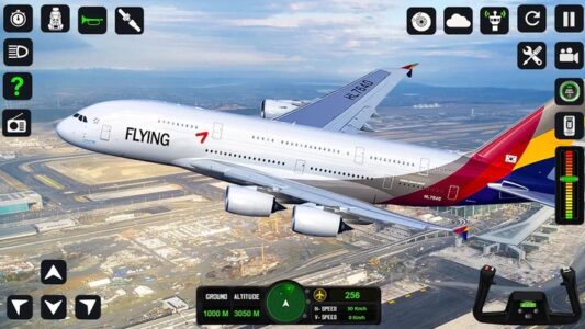 Screenshot Airplane Simulator Flight Game Mod APK