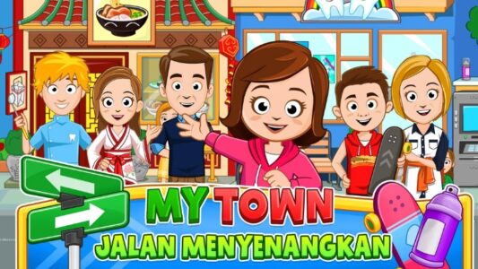 Screenshot My Town: Neighbourhood Mod APK