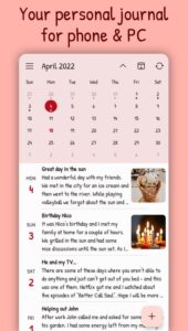 Screenshot Diarium Mod APK