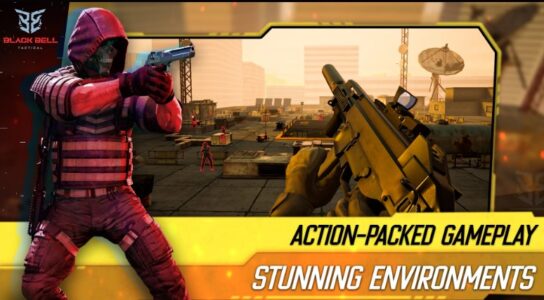 Screenshot BlackBell Tactical FPS Shooter Mod APK