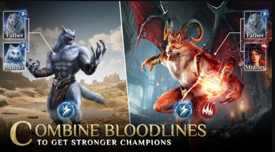 Screenshot Bloodline: Raise Your Legend Mod APK