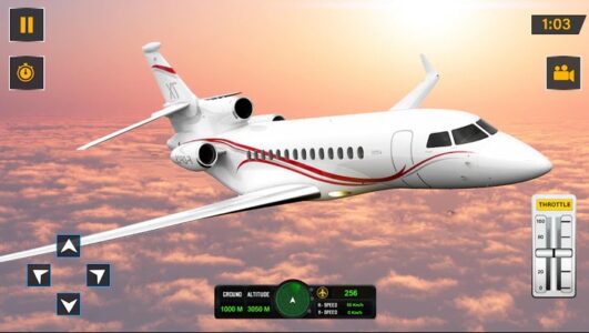 Screenshot Airplane Simulator Flight Game Mod APK