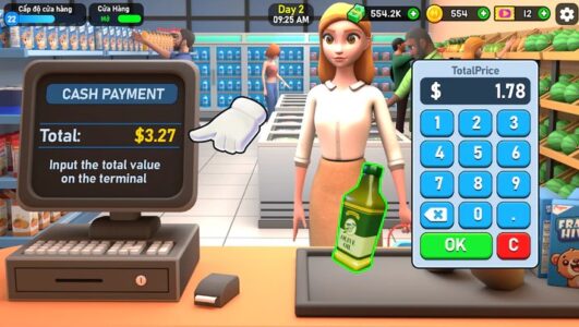 Screenshot Supermarket Tycoon 3D Mod APK