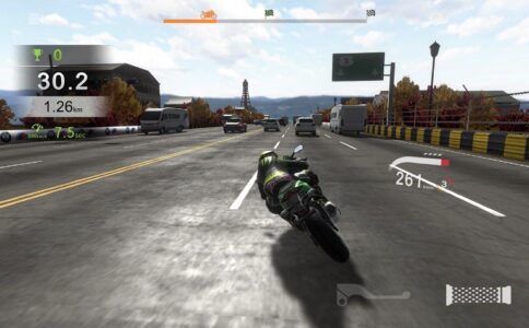 Screenshot Real Moto Traffic Mod APK