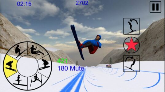 Screenshot Ski Freestyle Mountain Mod APK