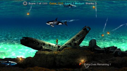 Screenshot Deep Immersion - Sharks & Gold Mod APK